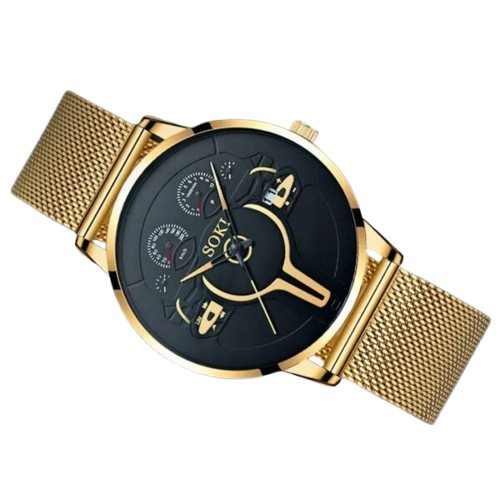 Reloj Business para Hombre de Estilo Profesional con Doble Horario